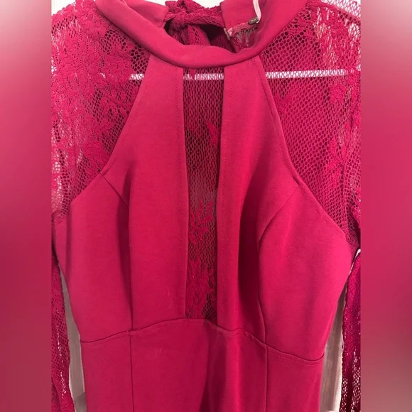 Free People Red It's Now or Never Illusion
Mini Dress Small - Picture 8 of 11